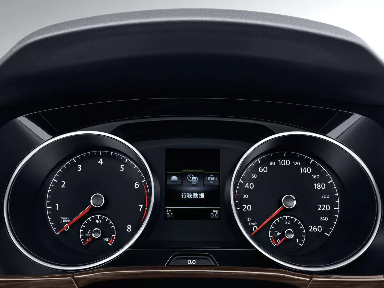 Фото приборной панели Volkswagen Touran  III 2015 -  2024 
                                            