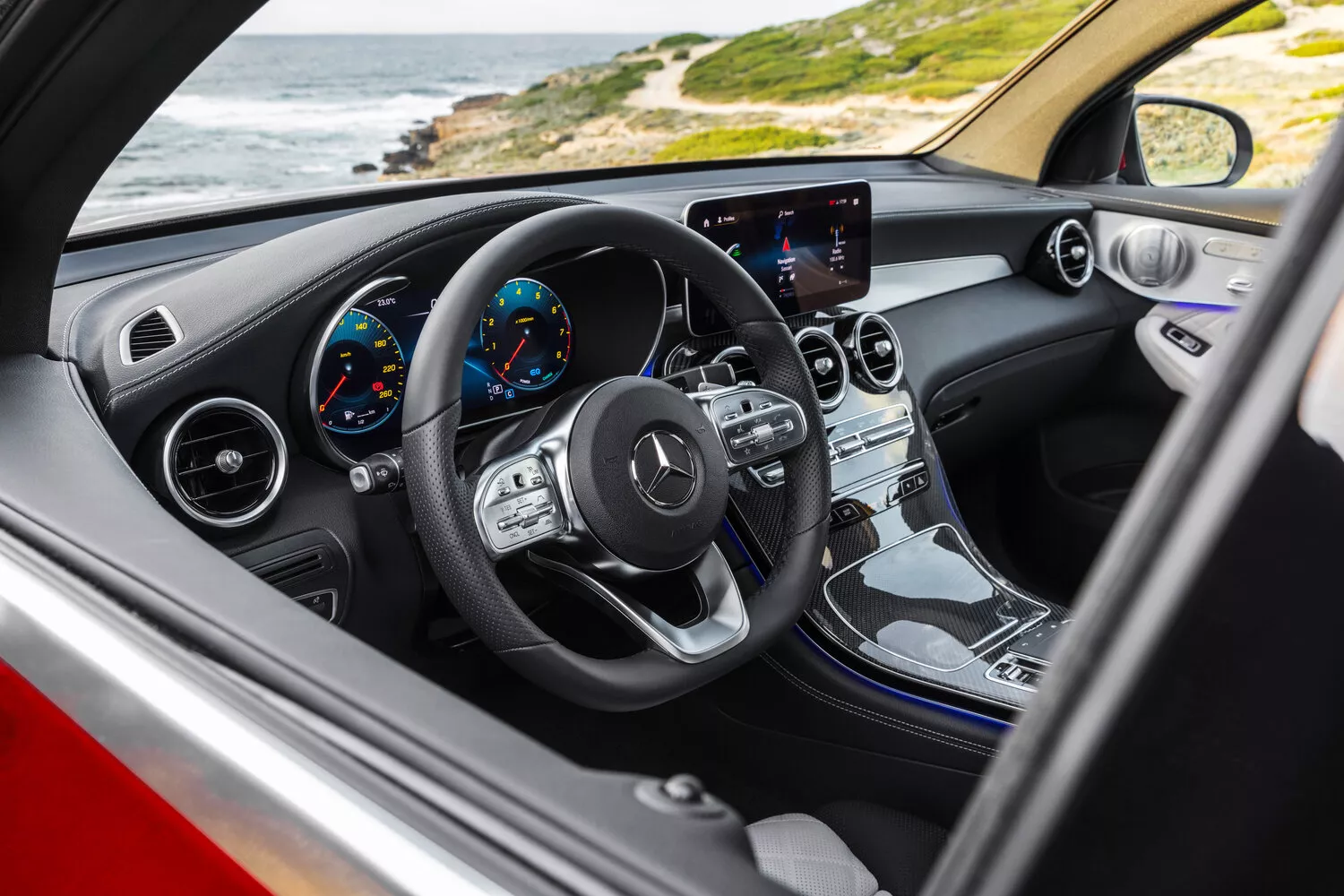 Фото места водителя Mercedes-Benz GLC Coupe  I (C253) Рестайлинг 2019 -  2024 
                                            