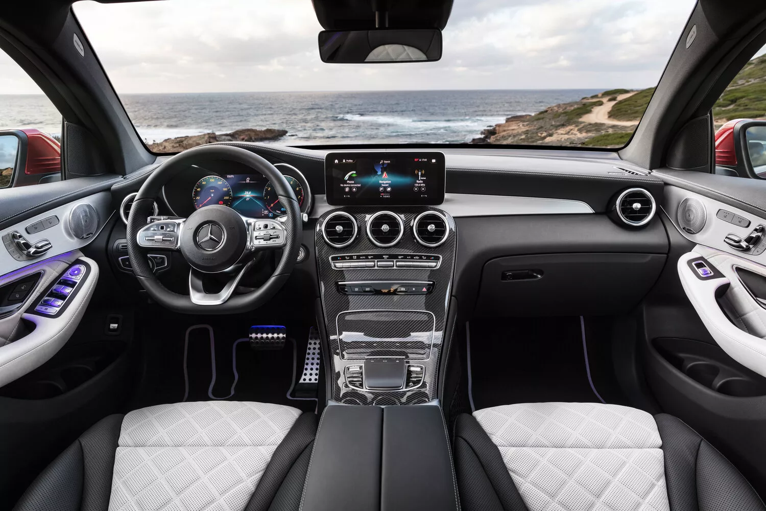 Фото торпеды Mercedes-Benz GLC Coupe  I (C253) Рестайлинг 2019 -  2024 
                                            