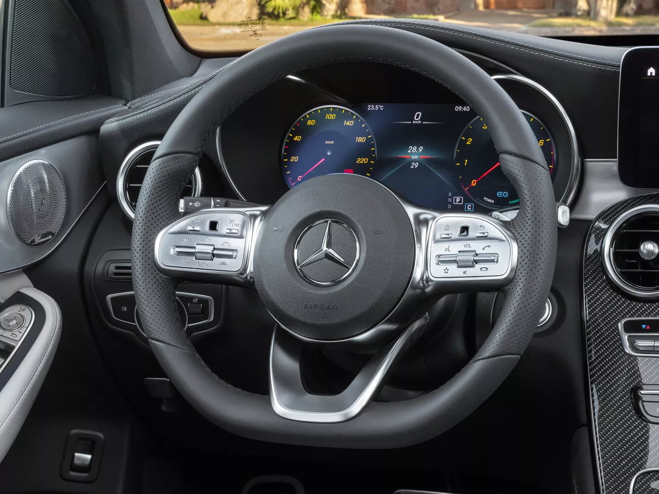 Фото рулевого колеса Mercedes-Benz GLC Coupe  I (C253) Рестайлинг 2019 -  2024 
                                            
