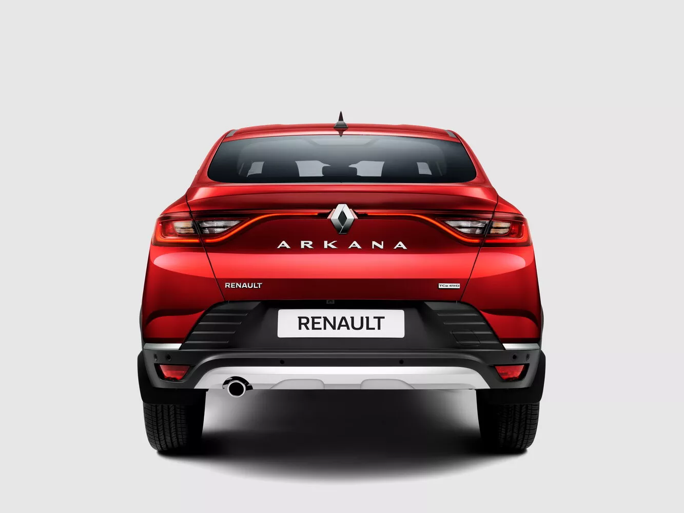 Фото сзади Renault Arkana  I 2019 -  2024 
                                            
