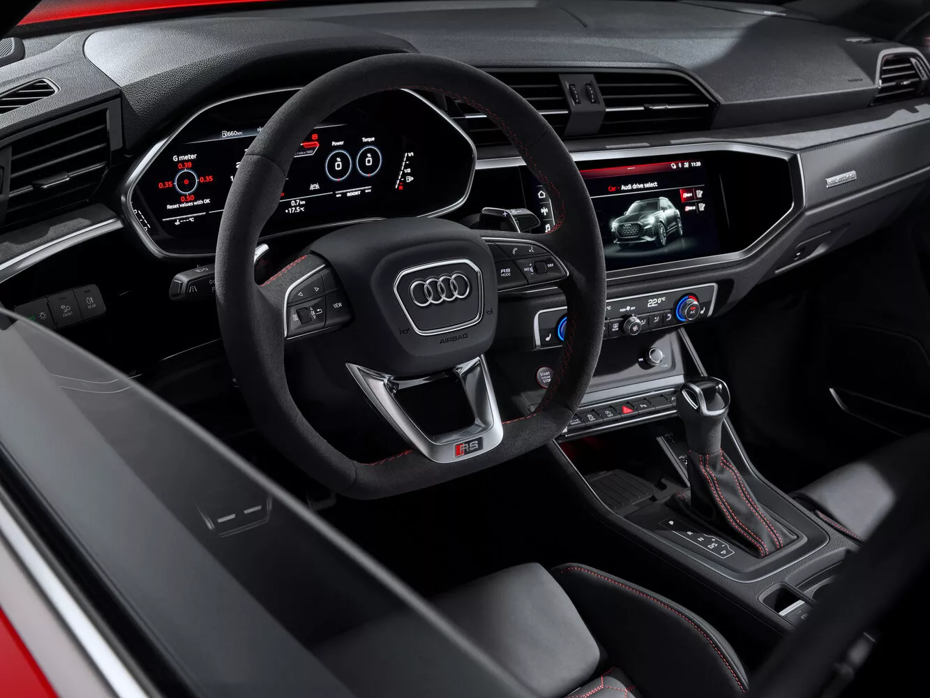 Фото места водителя Audi RS Q3  II (F3) 2019 -  2024 
                                            