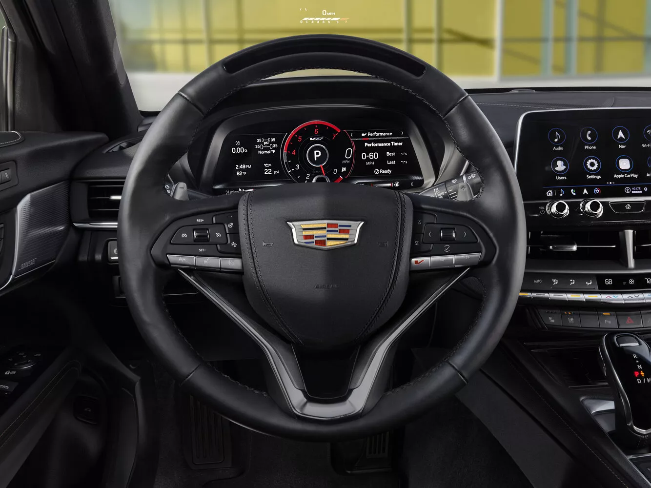 Фото рулевого колеса Cadillac CT4-V  I 2019 -  2024 
                                            