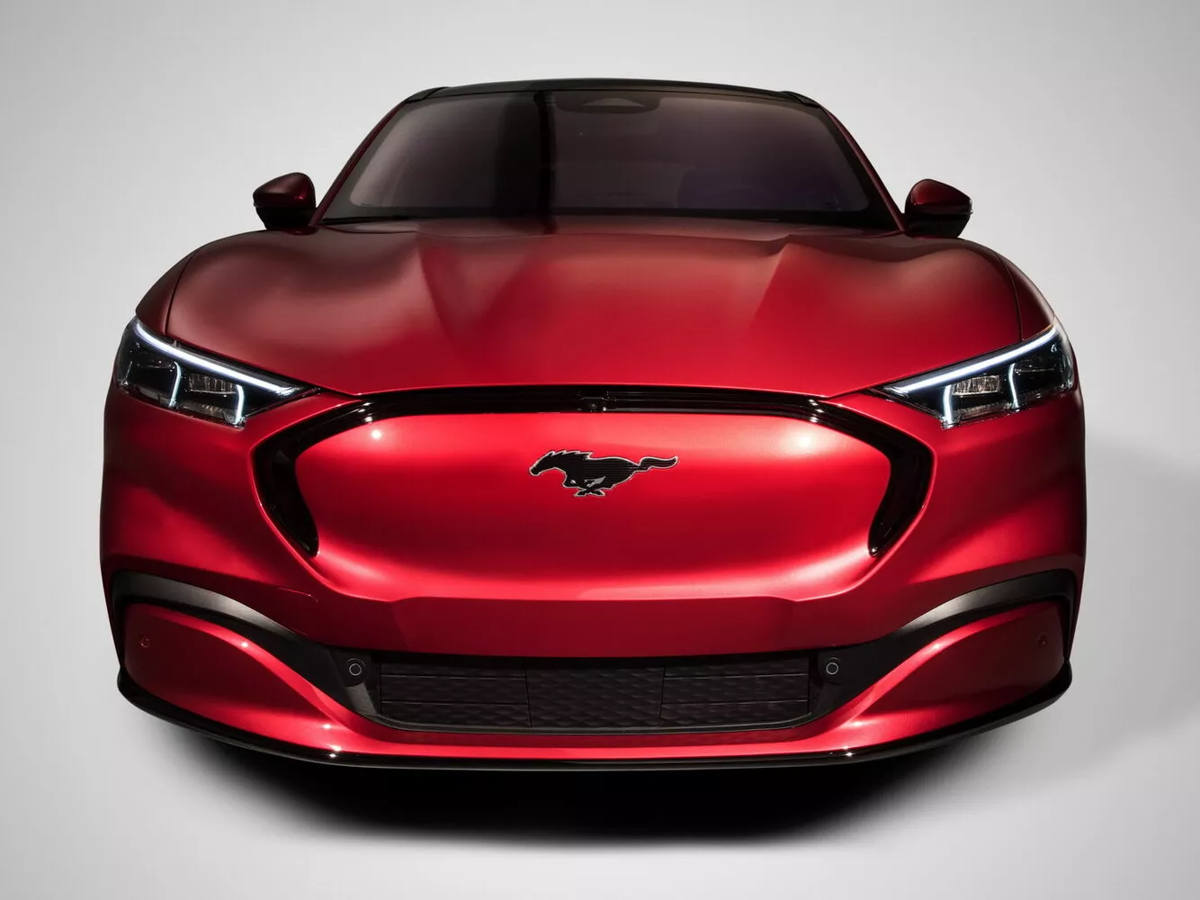 Фото спереди Ford Mustang Mach-E  I 2020 -  2024 
                                            