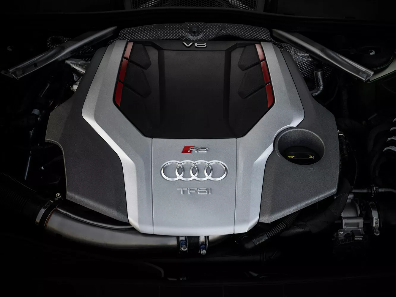 Фото интерьера Audi RS 5 Sportback II (F5) Рестайлинг 2019 -  2024 
                                            