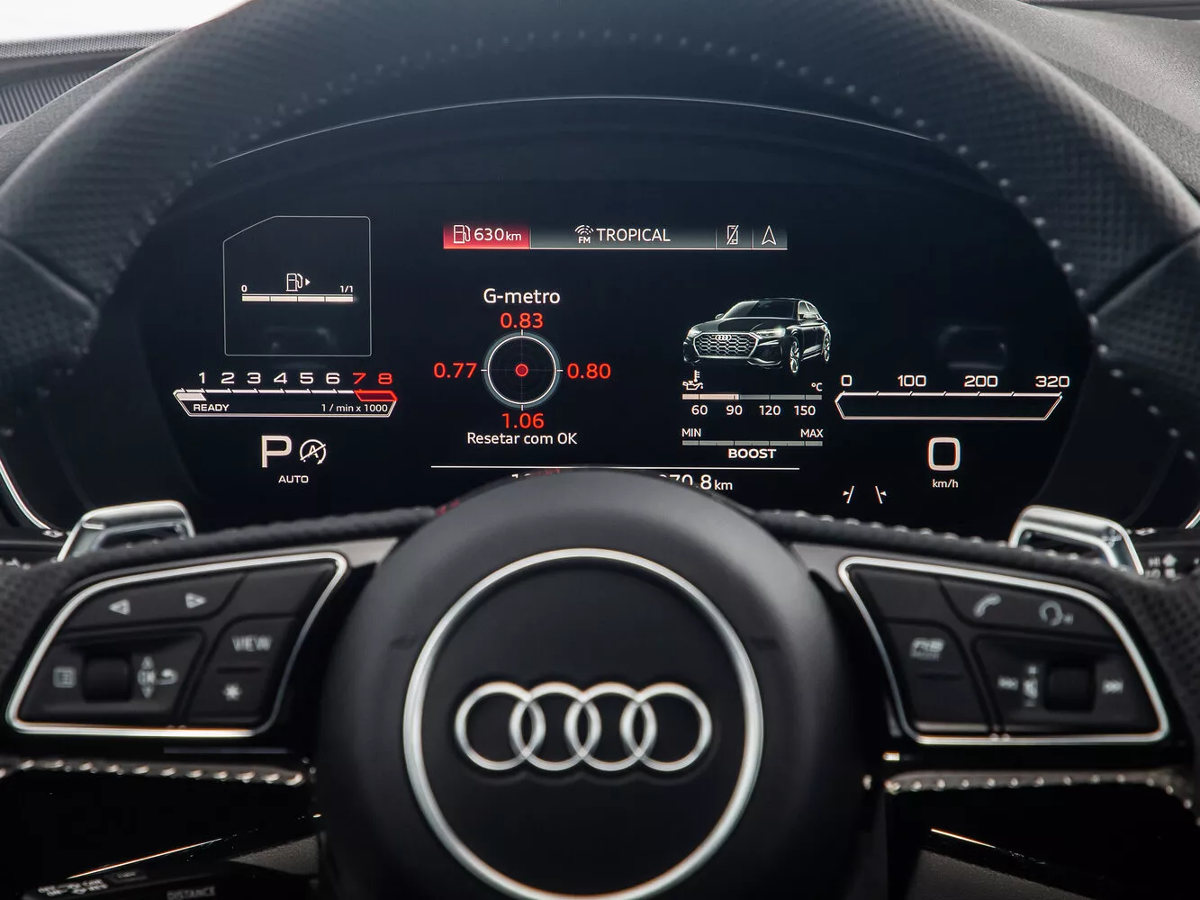 Фото приборной панели Audi RS 5 Sportback II (F5) Рестайлинг 2019 -  2024 
                                            
