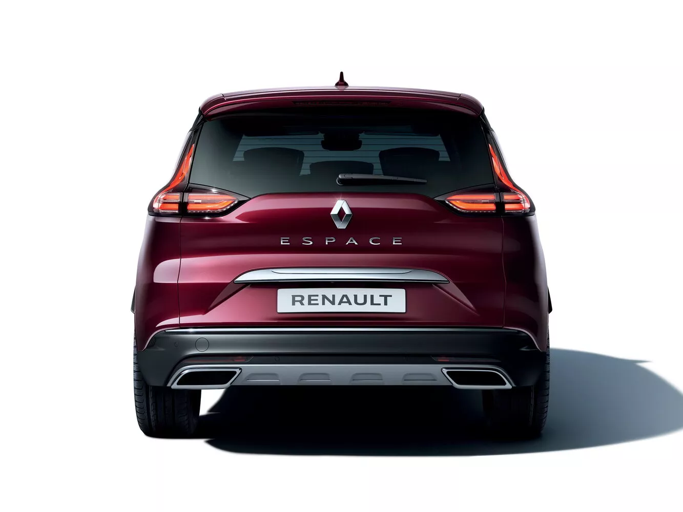 Фото сзади Renault Espace  V Рестайлинг 2019 -  2024 
                                            
