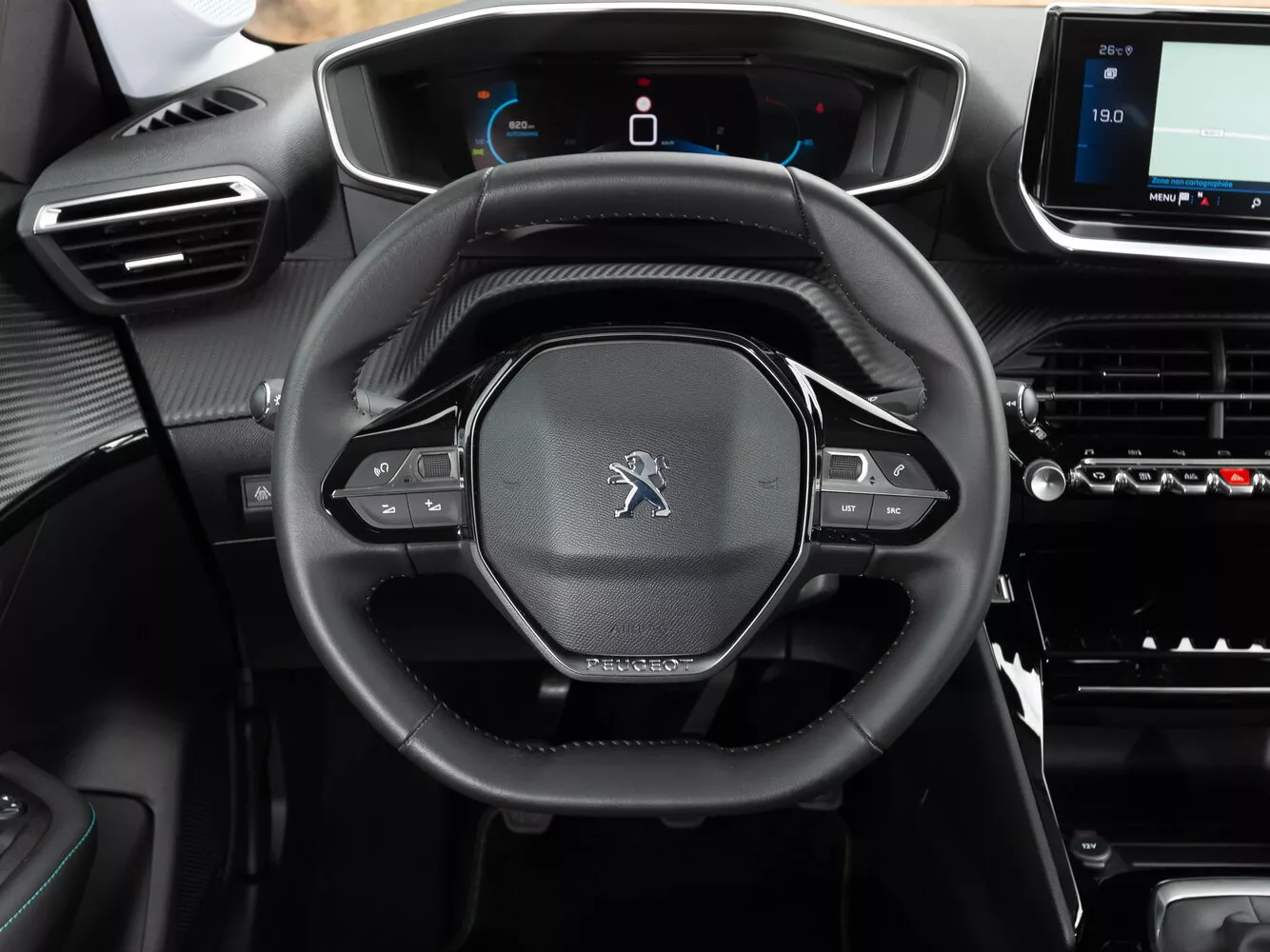 Фото рулевого колеса Peugeot 208  II 2019 -  2024 
                                            