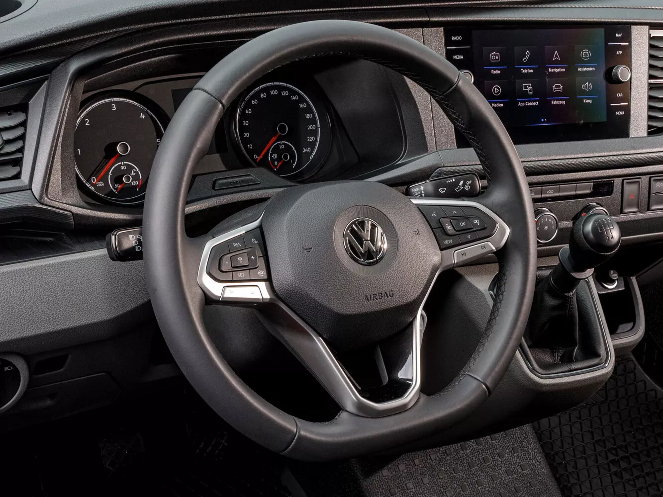 Фото рулевого колеса Volkswagen Transporter  T6 Рестайлинг 2019 -  2024 
                                            