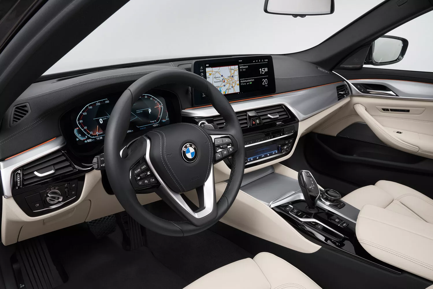 Фото места водителя BMW 5 серии  VII (G30/G31) Рестайлинг 2020 -  2024 
                                            