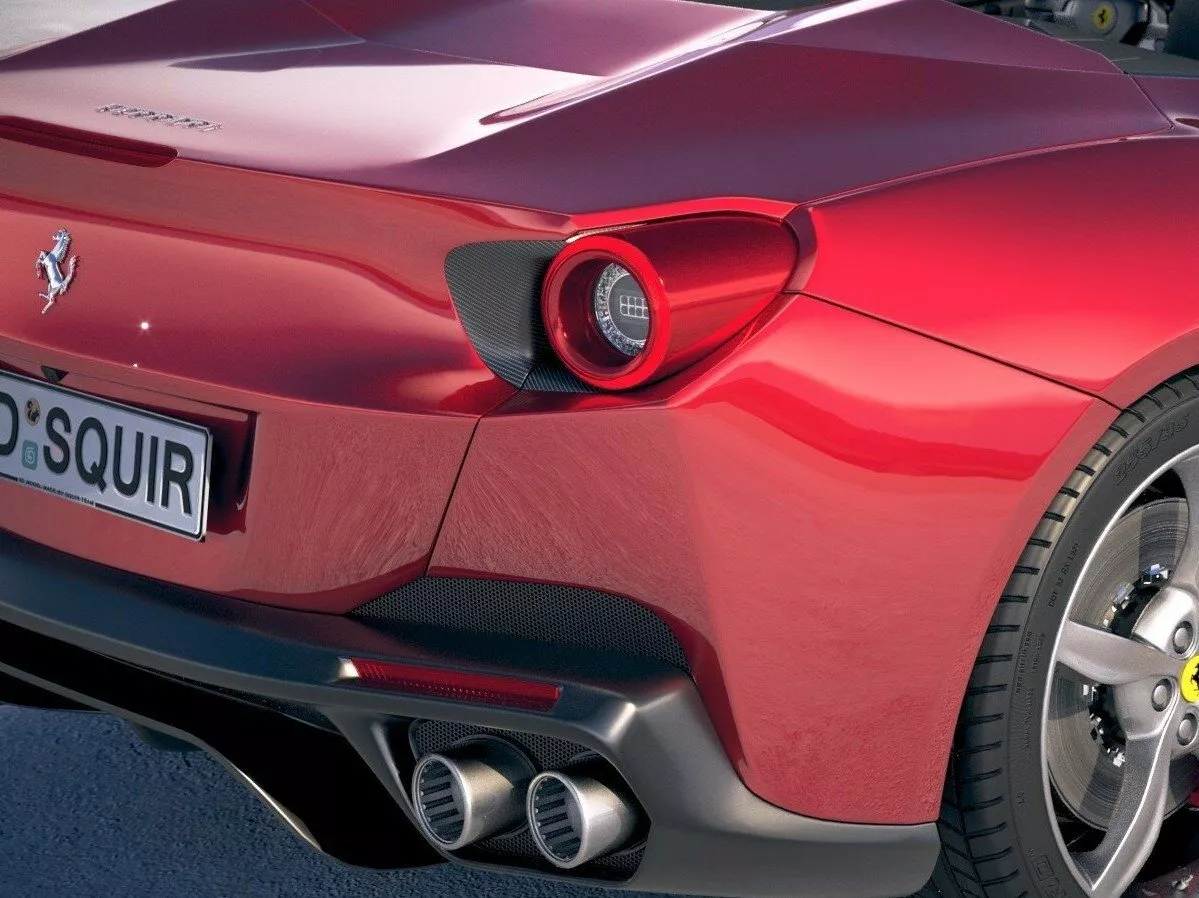 Фото задних фонорей Ferrari Portofino  I Рестайлинг (M) 2020 -  2024 
                                            