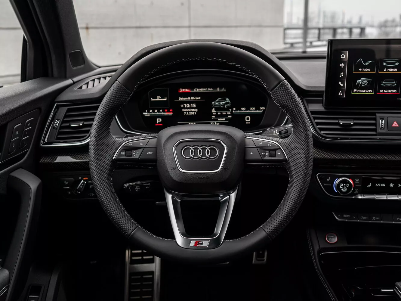 Фото рулевого колеса Audi SQ5 Sportback  I (FY) 2020 -  2024 
                                            