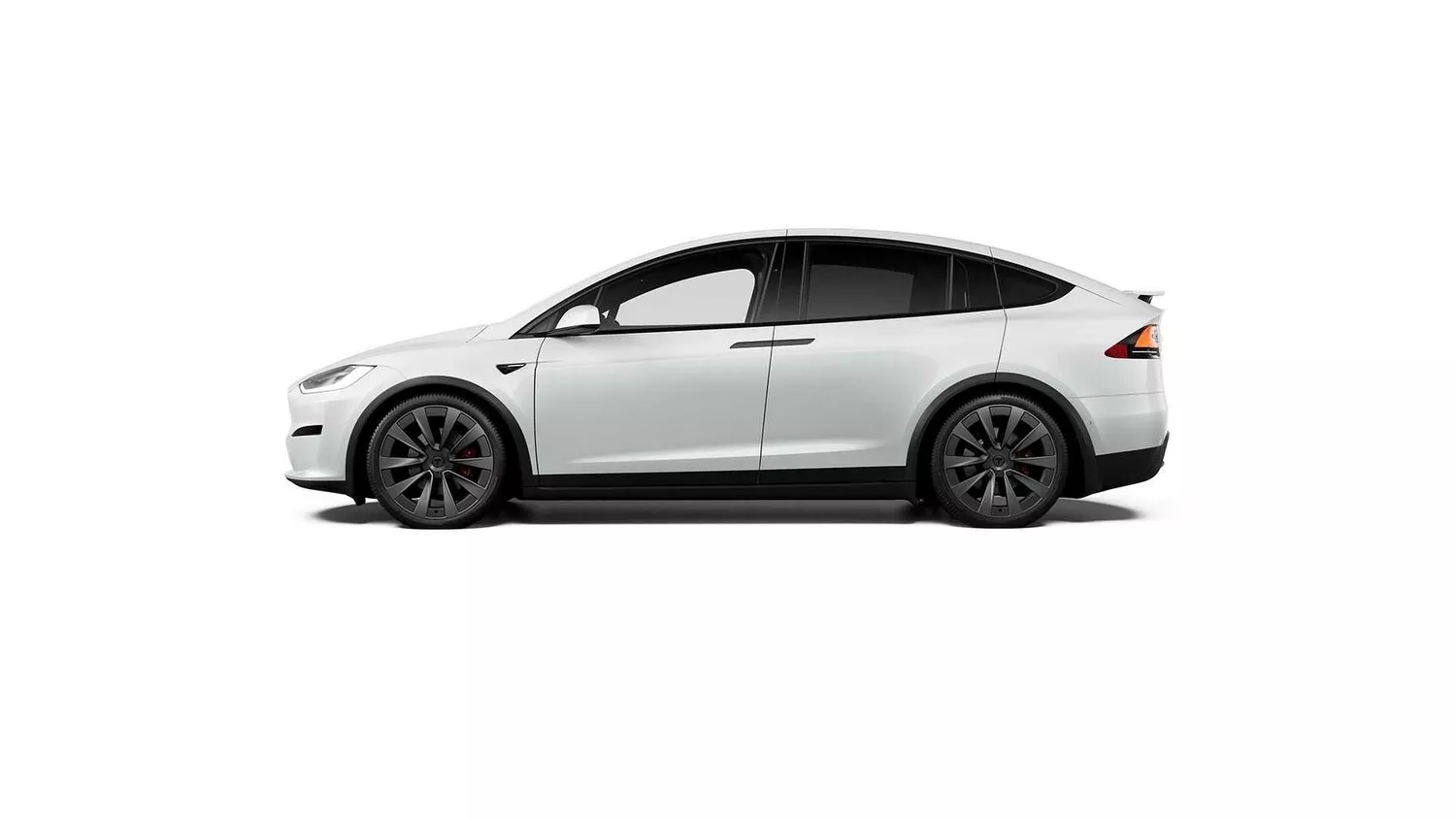 Фото сбоку Tesla Model X  I Рестайлинг 2021 -  2024 
                                            