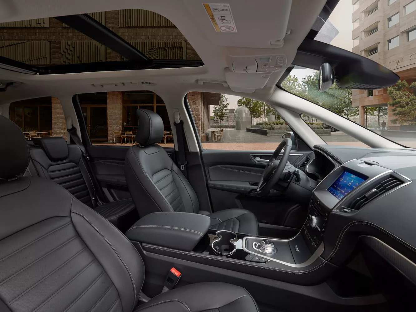 Фото салона спереди Ford Galaxy  III Рестайлинг 2019 -  2024 
                                            