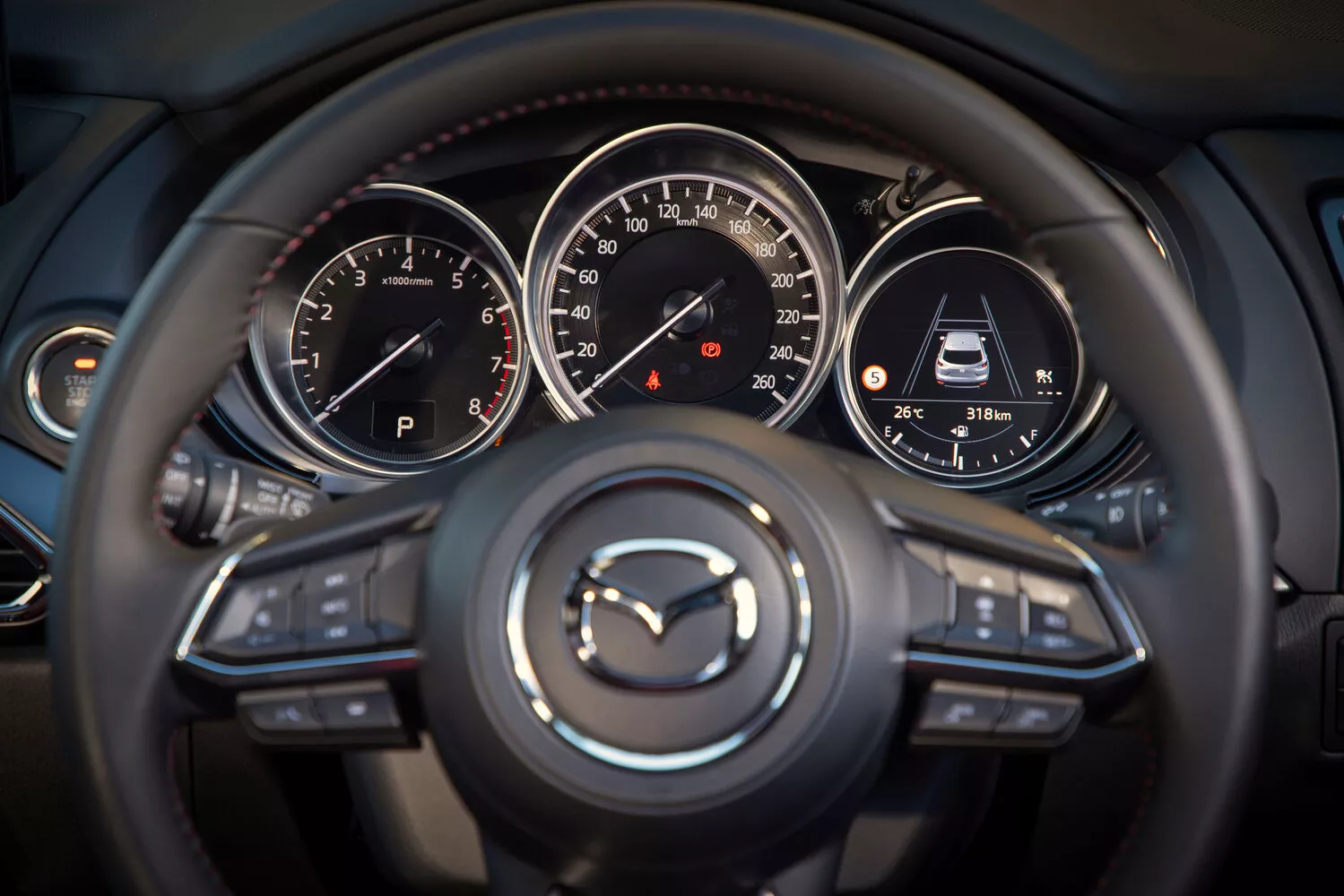 Фото рулевого колеса Mazda CX-9  II Рестайлинг 2020 -  2024 
                                            