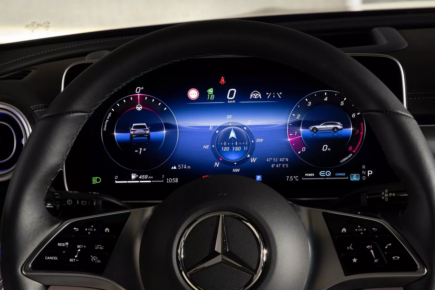 Фото приборной панели Mercedes-Benz C-Класс All-Terrain V (W206) 2021 -  2024 
                                            