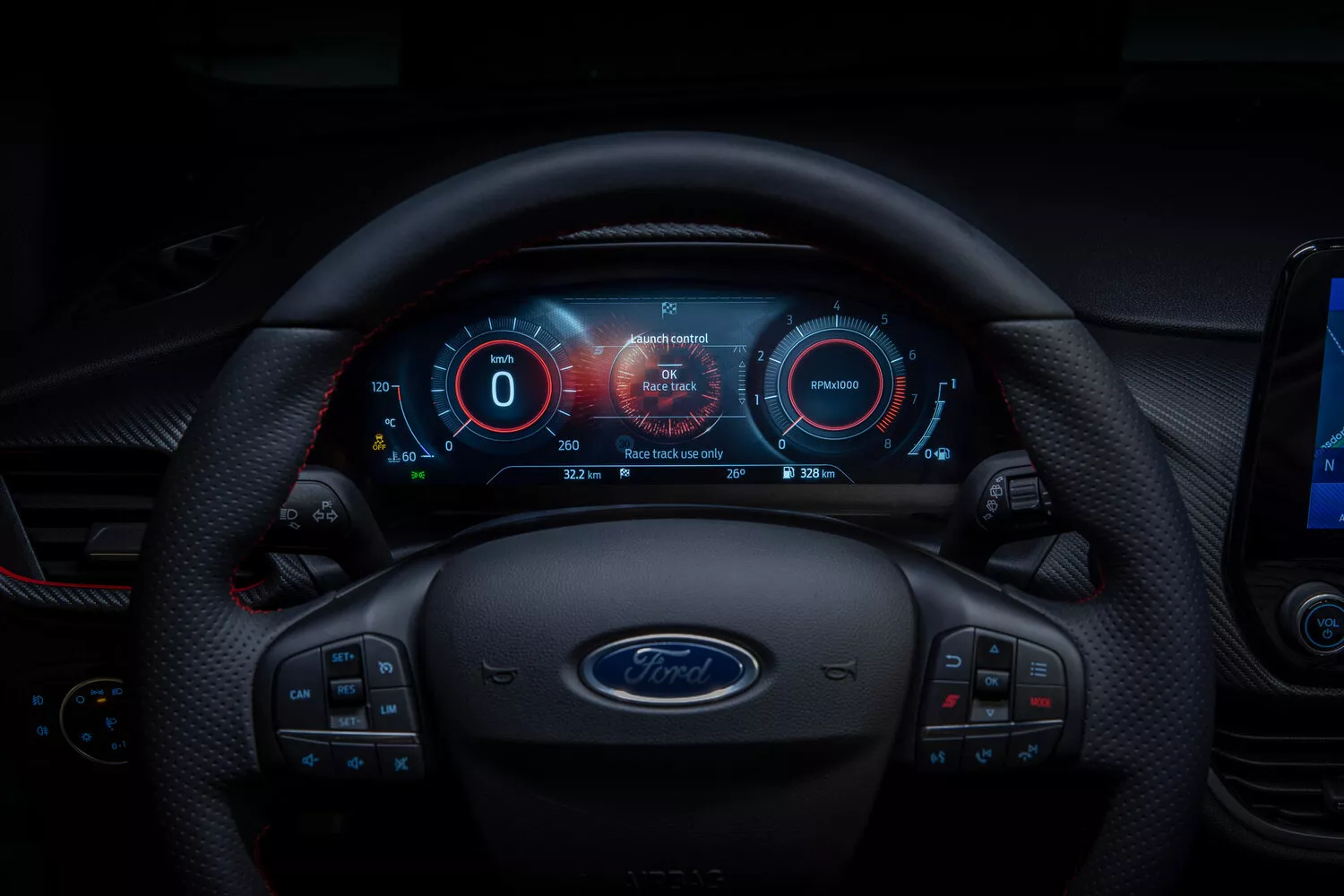 Фото приборной панели Ford Fiesta  Mk7 Рестайлинг 2021 -  2024 
                                            