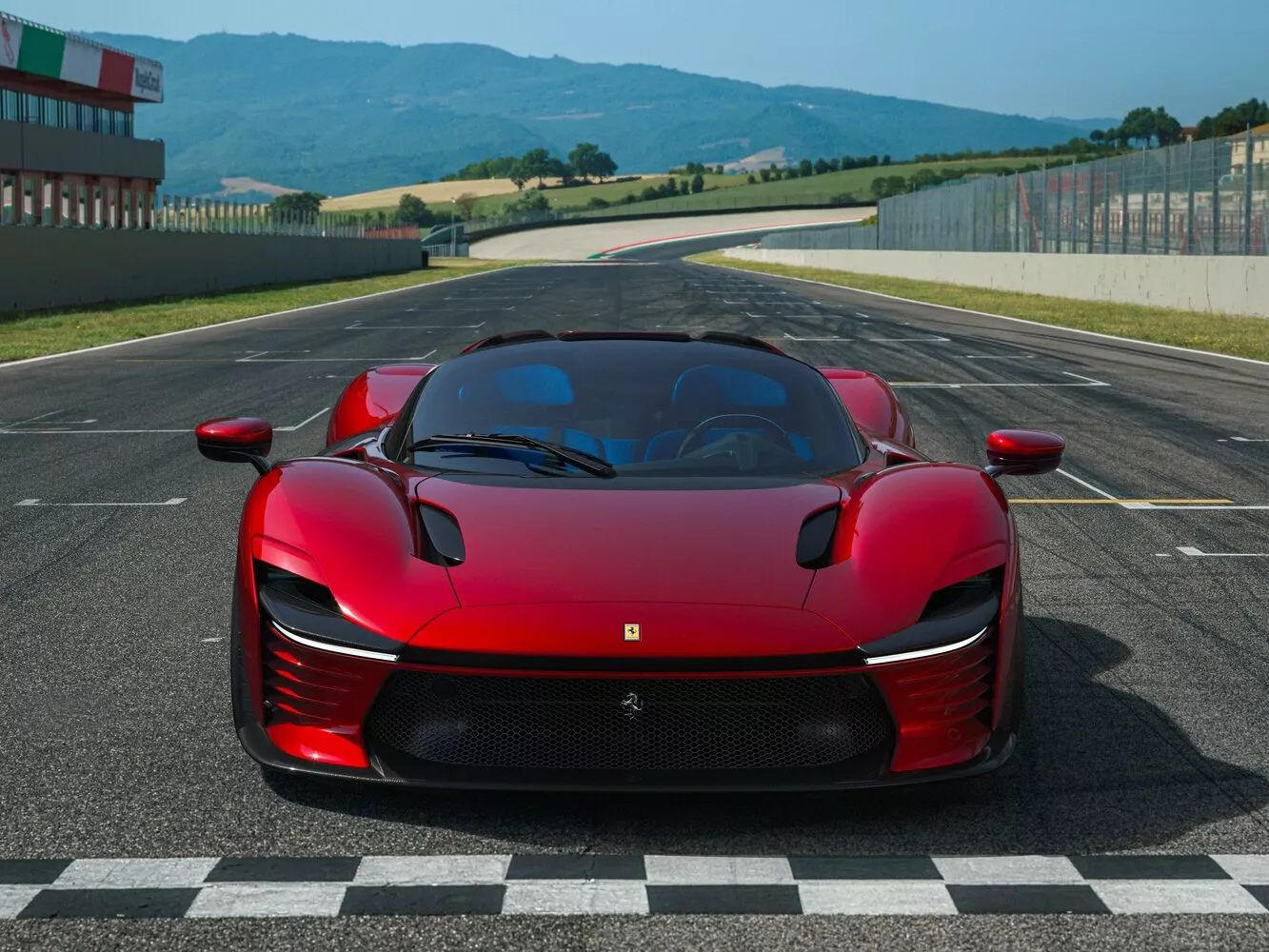 Фото спереди Ferrari Daytona SP3   2022 -  2024 
                                            