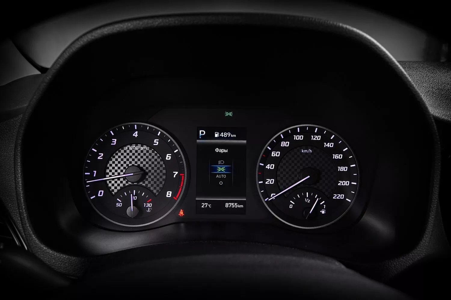 Фото приборной панели Hyundai Accent  V Рестайлинг 2020 -  2024 
                                            
