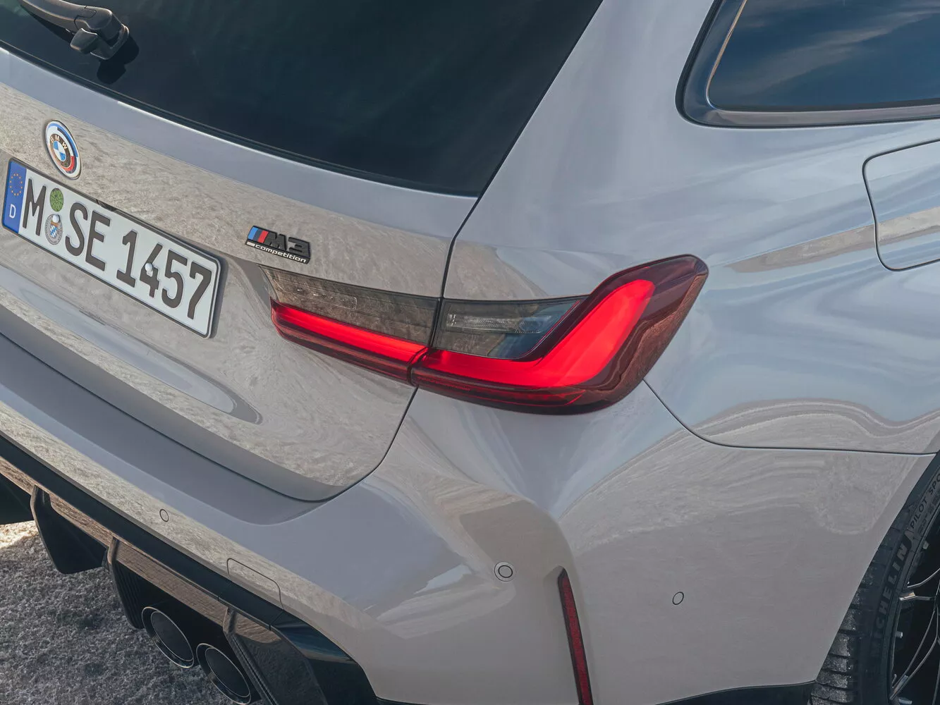 Фото задних фонорей BMW M3  VI (G80) 2020 -  2024 
                                            