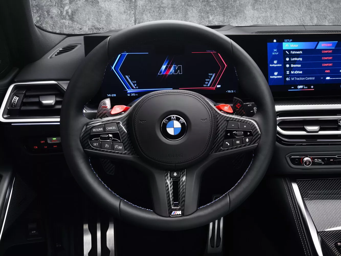 Фото рулевого колеса BMW M3  VI (G80) 2020 -  2024 
                                            