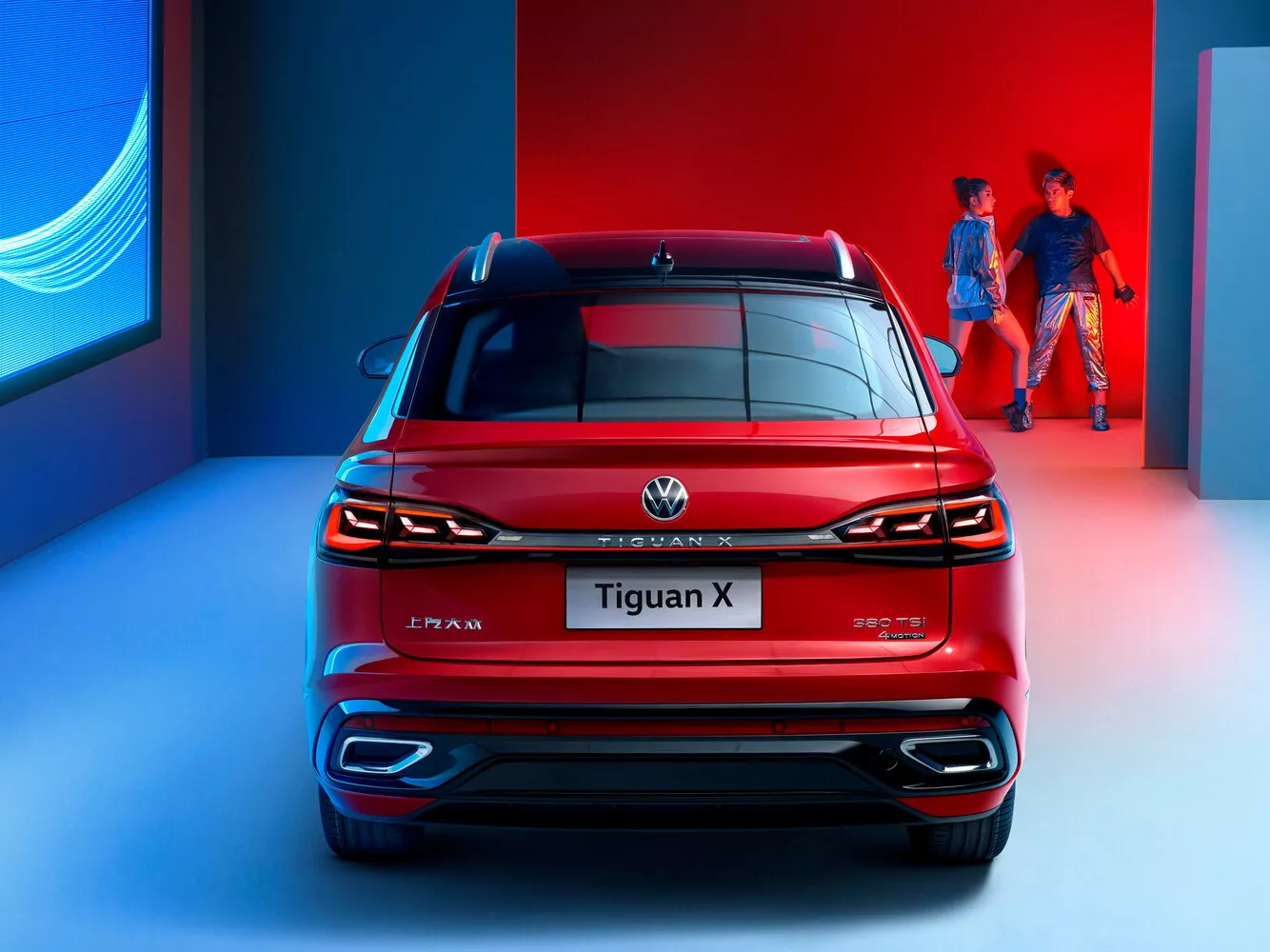 Фото сзади Volkswagen Tiguan X II (China Market) 2020 -  2024 
                                            