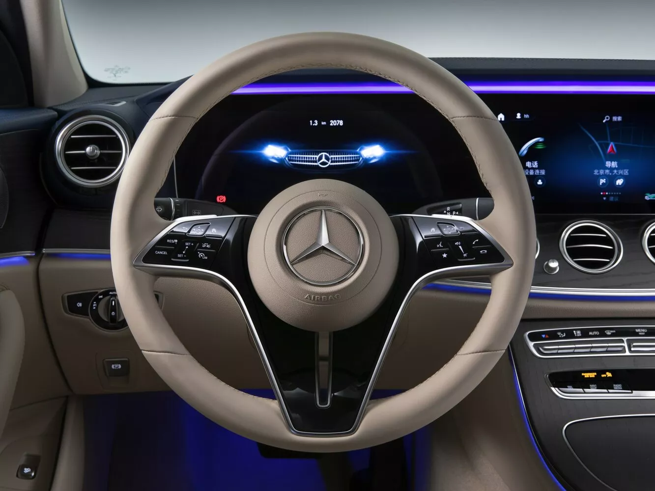 Фото рулевого колеса Mercedes-Benz E-Класс L V (W213, S213, C238) Рестайлинг 2020 -  2024 
                                            