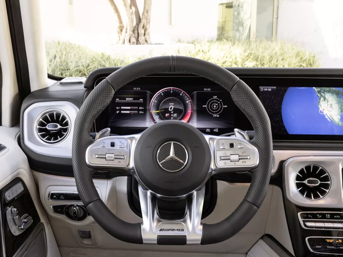 Фото рулевого колеса Mercedes-Benz G-Класс AMG  II (W463) 2018 -  2024 
                                            