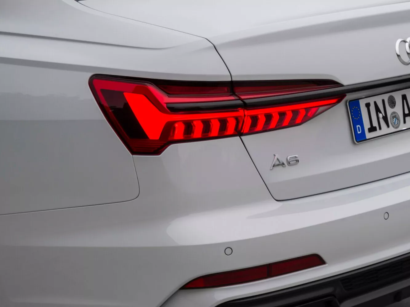 Фото задних фонорей Audi A6  V (C8) 2018 -  2024 
                                            
