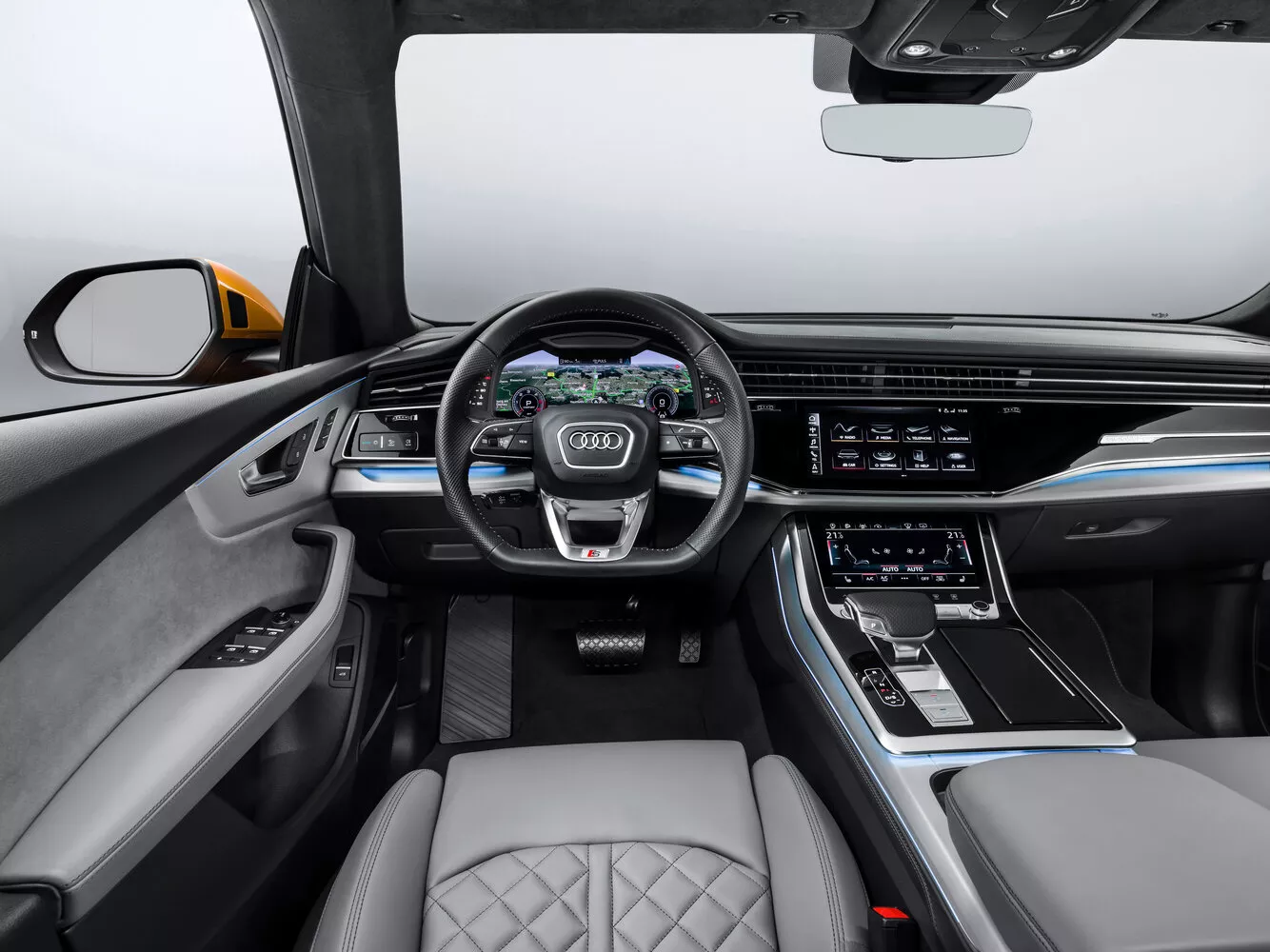 Фото рулевого колеса Audi Q8  I 2018 -  2024 
                                            
