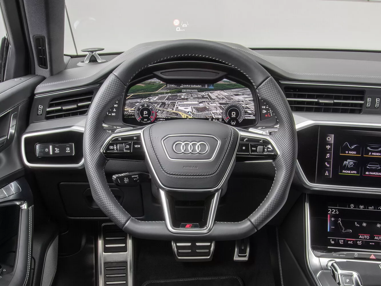 Фото рулевого колеса Audi A6  V (C8) 2018 -  2024 
                                            