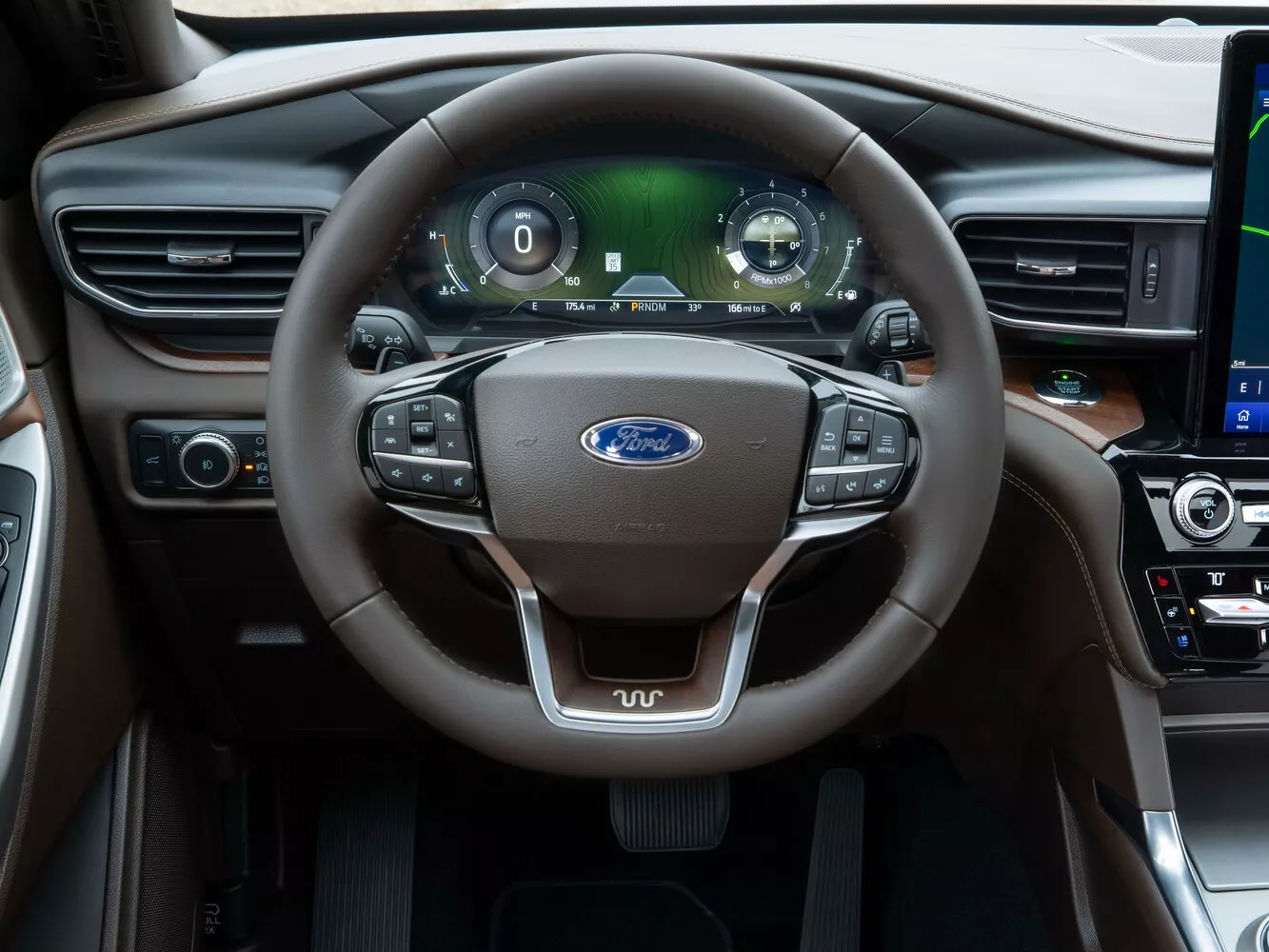 Фото рулевого колеса Ford Explorer  VI 2019 -  2024 
                                            
