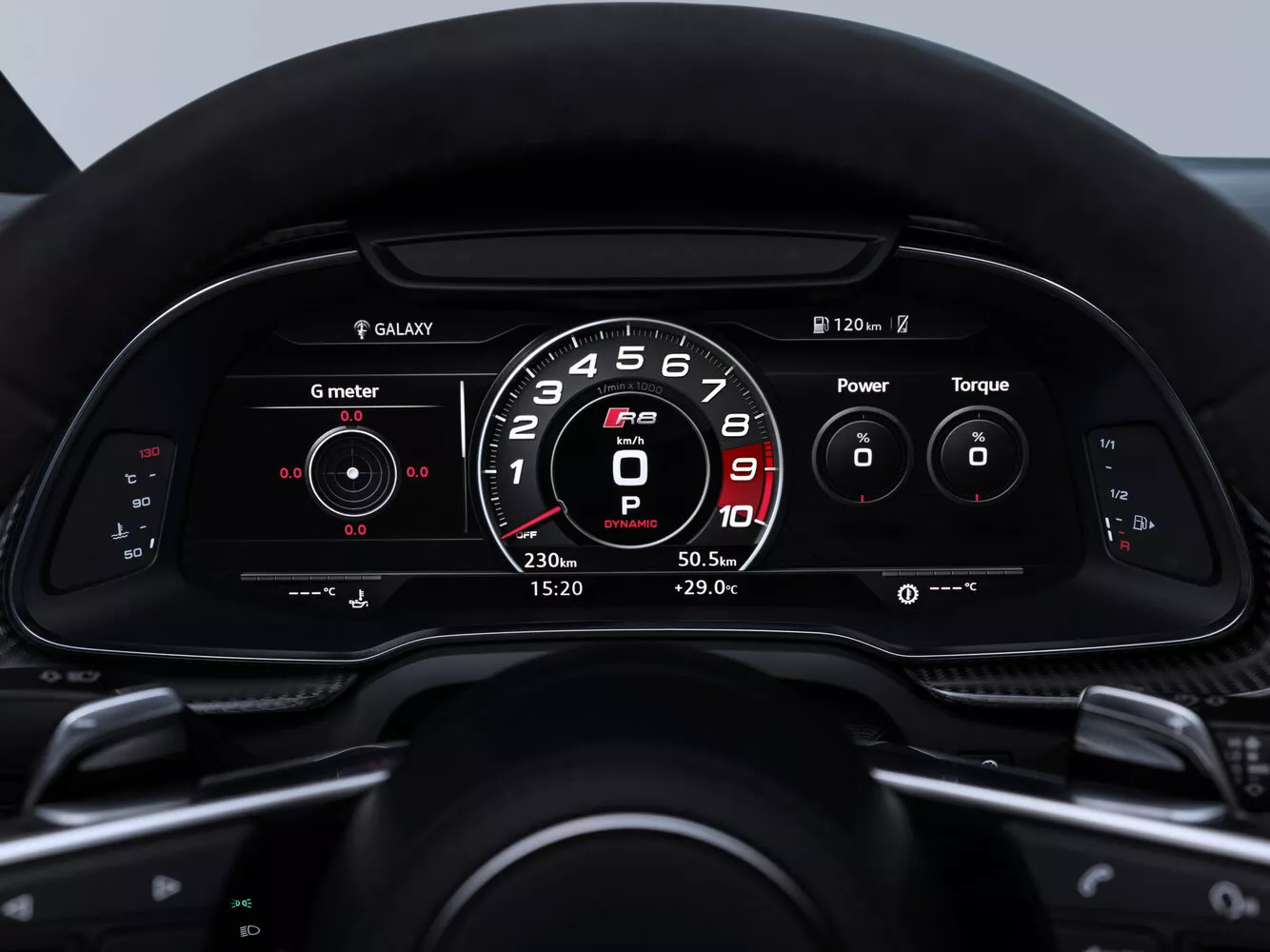Фото приборной панели Audi R8  II (4S) Рестайлинг 2019 -  2024 
                                            