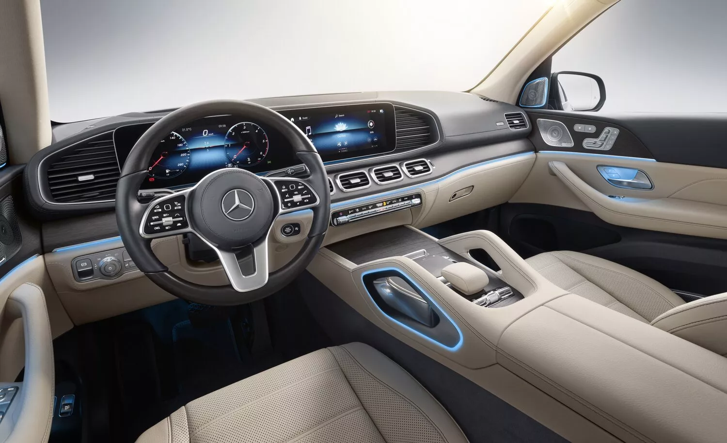 Фото места водителя Mercedes-Benz GLS  II (X167) 2019 -  2024 
                                            