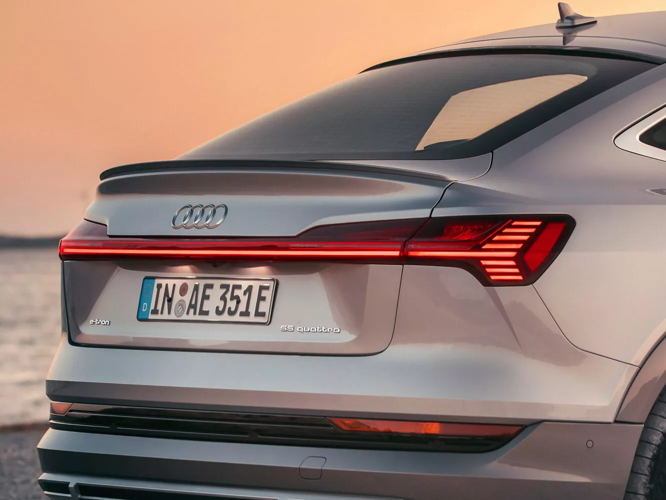 Фото задних фонорей Audi e-tron Sportback  I 2019 -  2024 
                                            