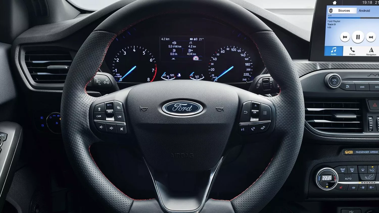 Фото рулевого колеса Ford Focus  IV 2018 -  2024 
                                            