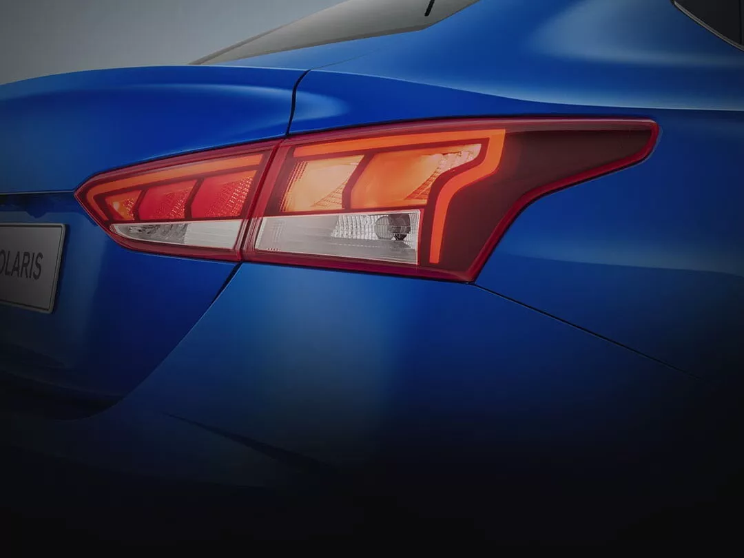Фото задних фонорей Hyundai Solaris  II Рестайлинг 2020 -  2024 
                                            