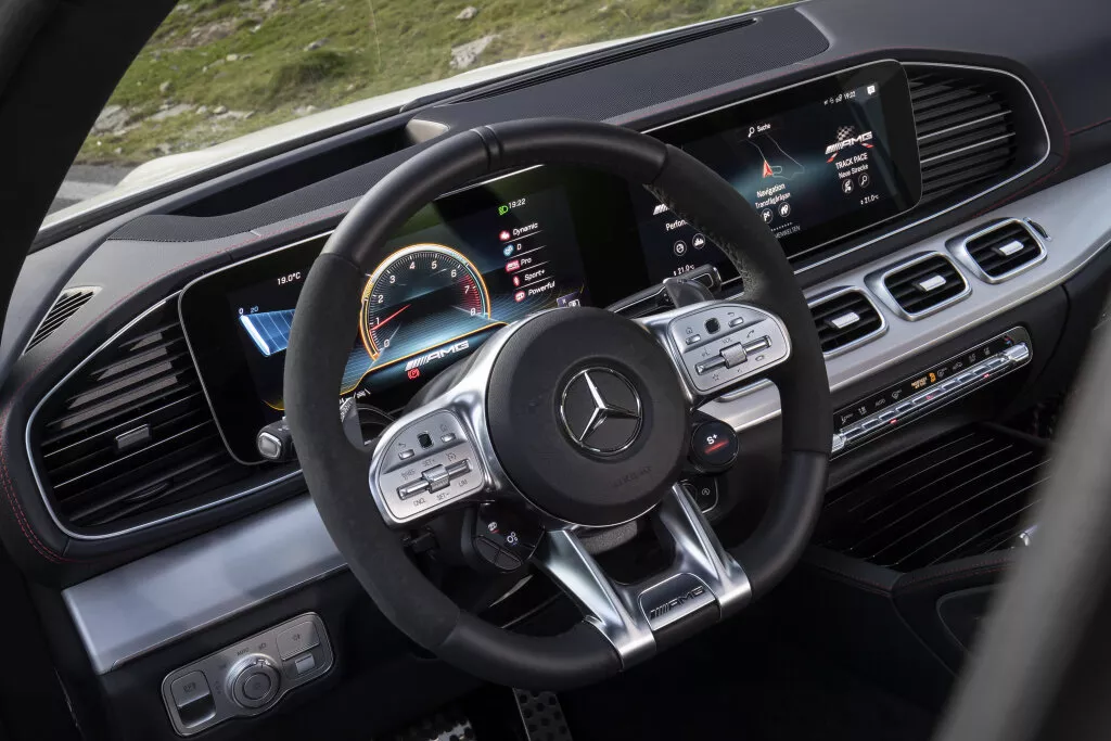 Фото рулевого колеса Mercedes-Benz GLE Coupe AMG  II (C167) 2019 -  2024 
                                            