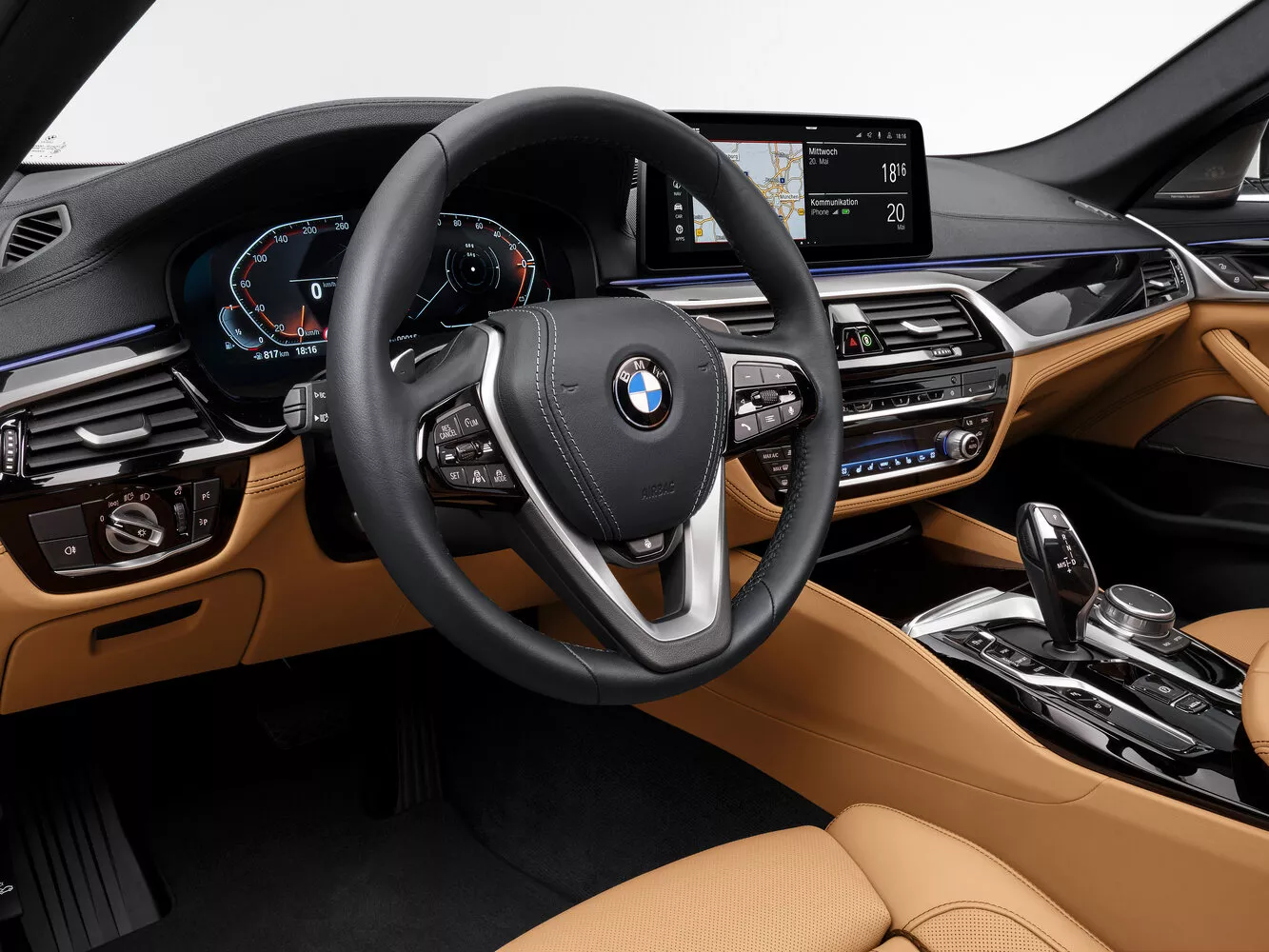 Фото места водителя BMW 5 серии  VII (G30/G31) Рестайлинг 2020 -  2024 
                                            
