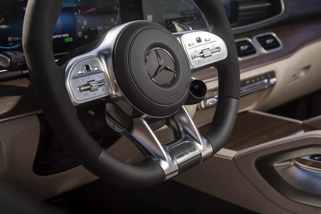 Фото рулевого колеса Mercedes-Benz GLS AMG  II (X167) 2020 -  2024 
                                            