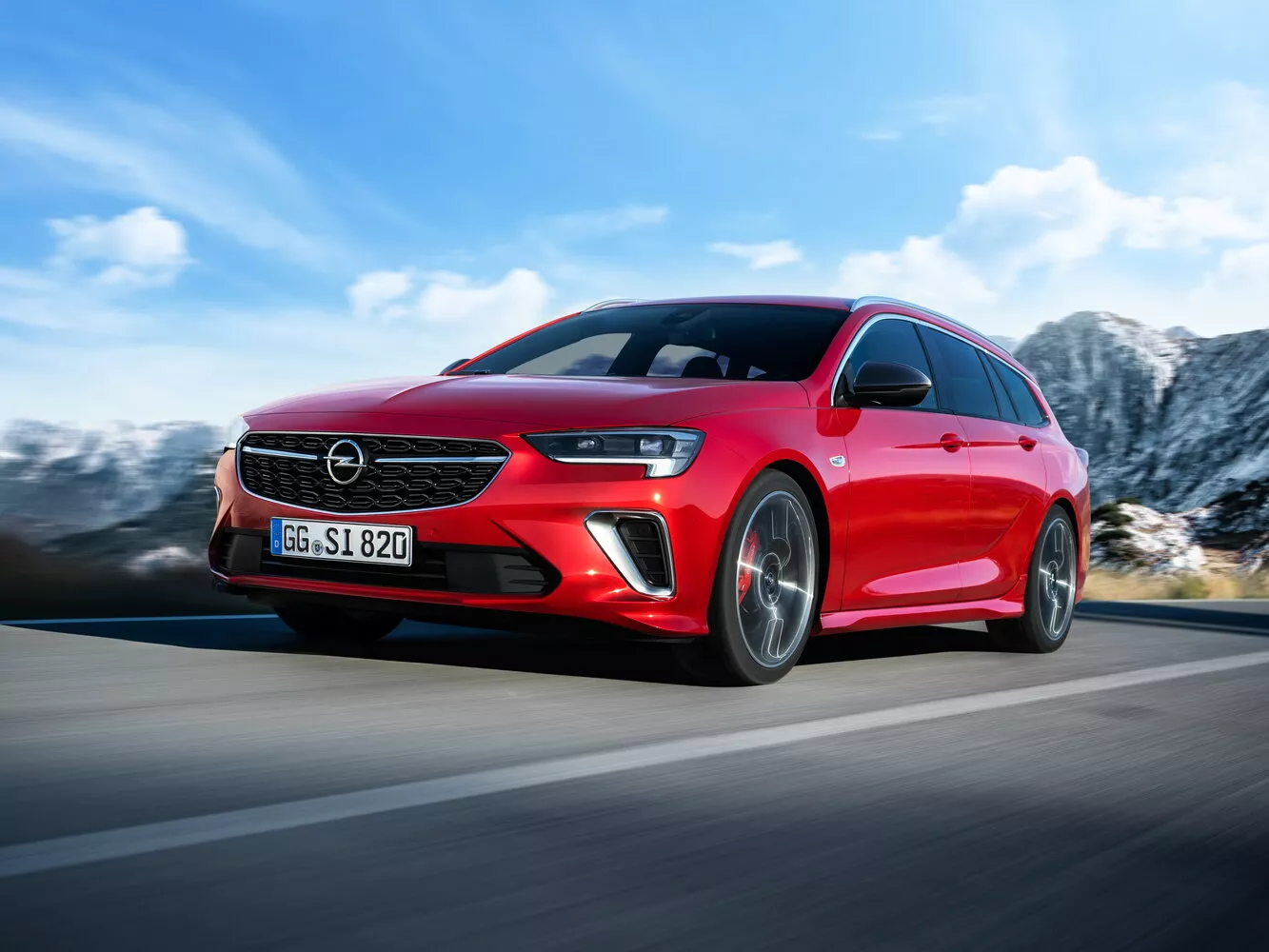 Фото экстерьера Opel Insignia  II Рестайлинг 2020 -  2024 
                                            