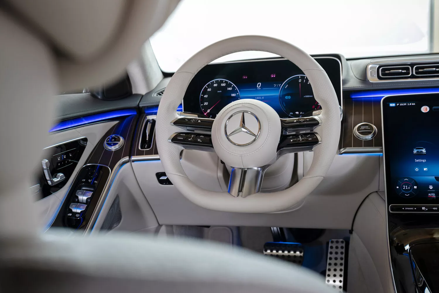 Фото рулевого колеса Mercedes-Benz S-Класс Long VII (W223) 2020 -  2024 
                                            