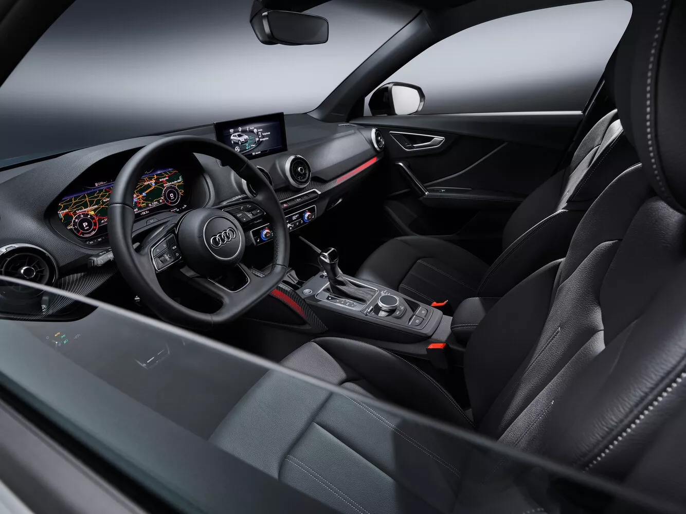 Фото места водителя Audi Q2  I Рестайлинг 2020 -  2024 
                                            