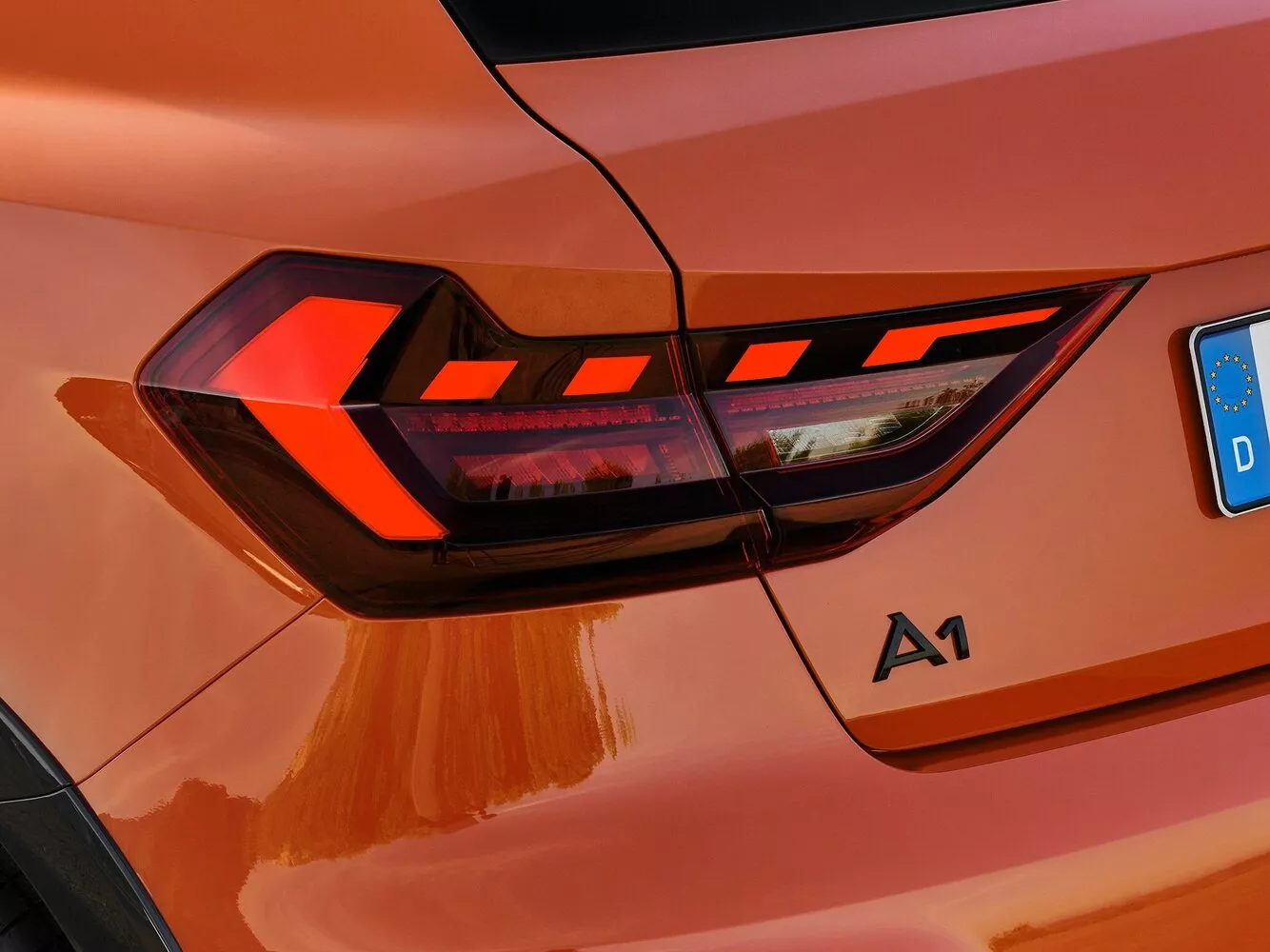 Фото задних фонорей Audi A1 citycarver II (GB) 2018 -  2024 
                                            