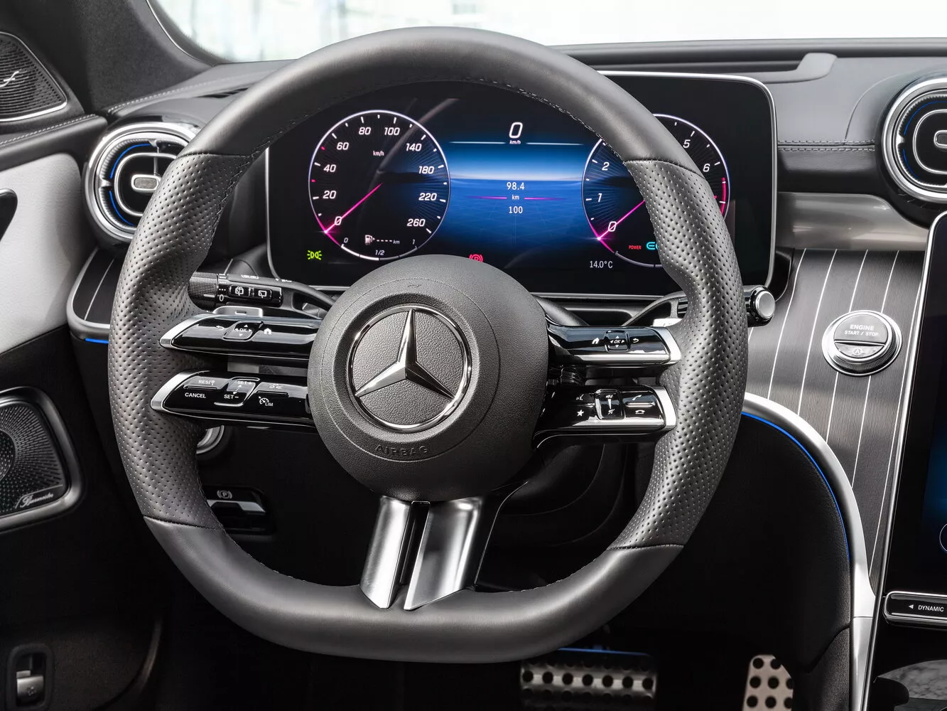 Фото рулевого колеса Mercedes-Benz C-Класс  V (W206) 2021 -  2024 
                                            