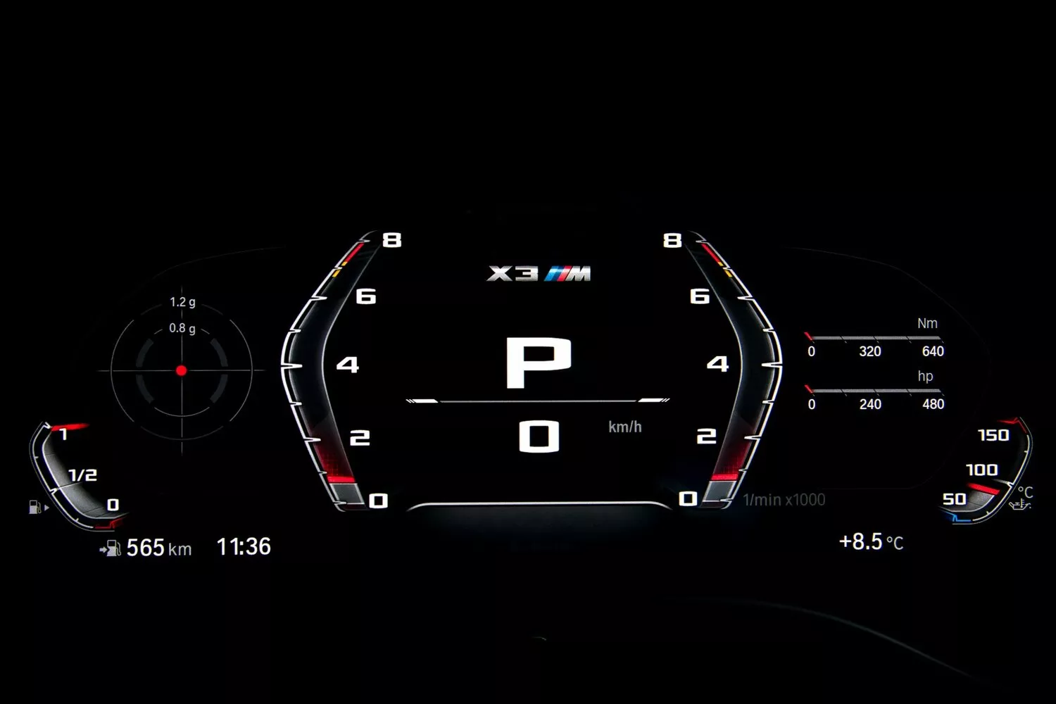 Фото приборной панели BMW X3 M  I (F97) Рестайлинг 2021 -  2024 
                                            