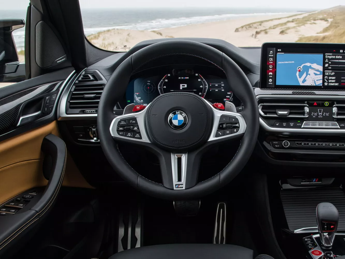 Фото рулевого колеса BMW X3 M  I (F97) Рестайлинг 2021 -  2024 
                                            