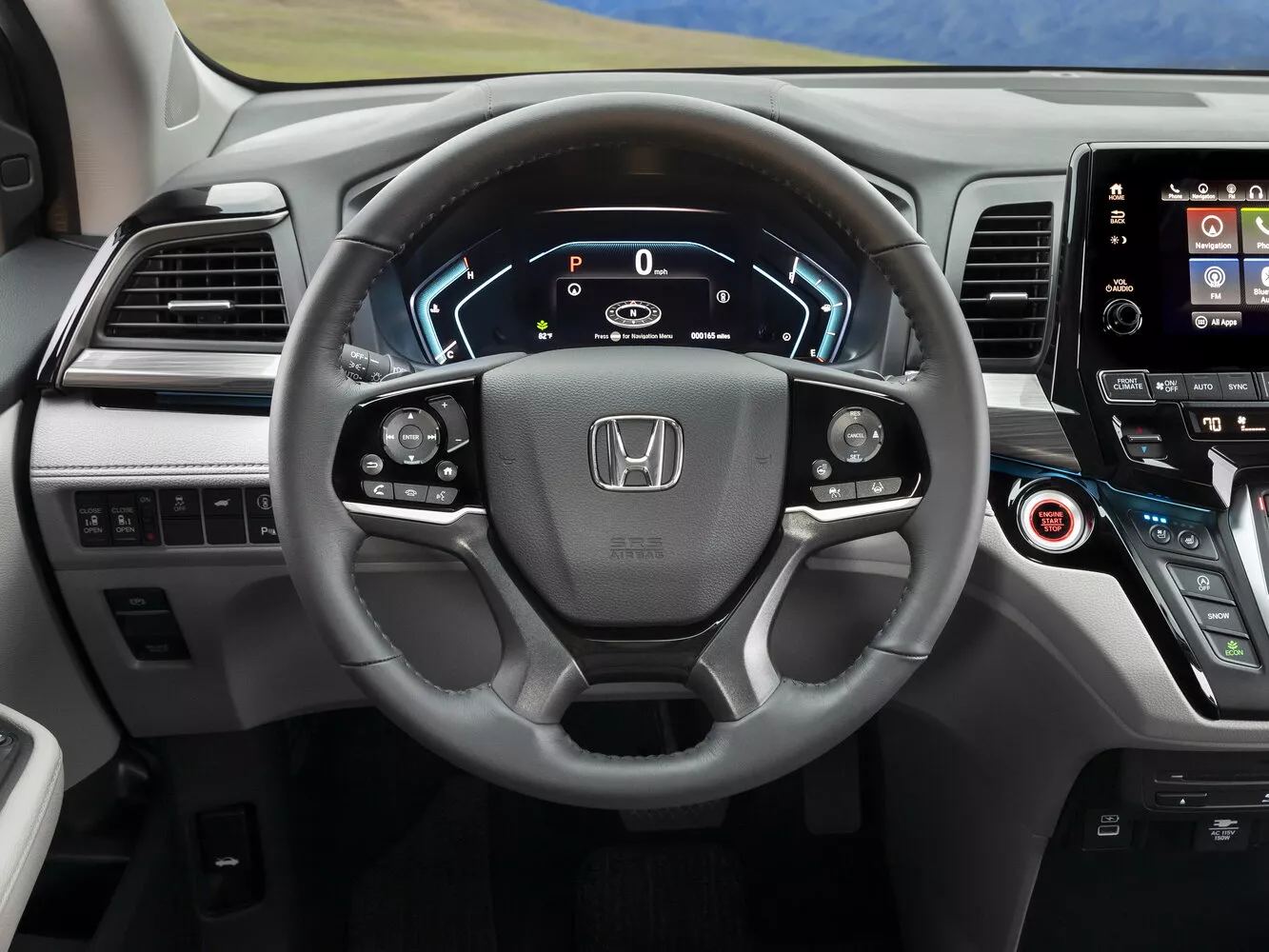 Фото рулевого колеса Honda Odyssey (North America)  V Рестайлинг 2020 -  2024 
                                            