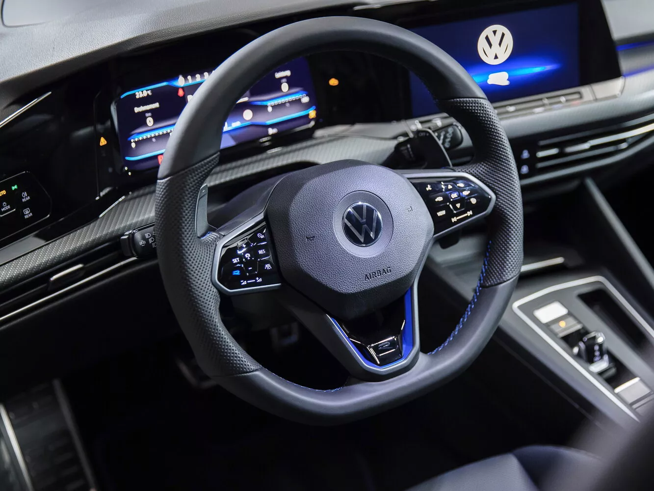 Фото рулевого колеса Volkswagen Golf R  VIII 2020 -  2024 
                                            