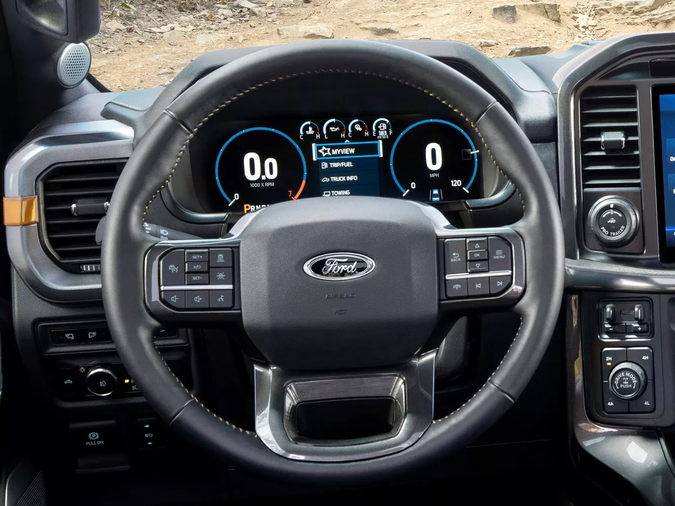 Фото рулевого колеса Ford F-150 Regular Cab XIV 2020 -  2024 
                                            